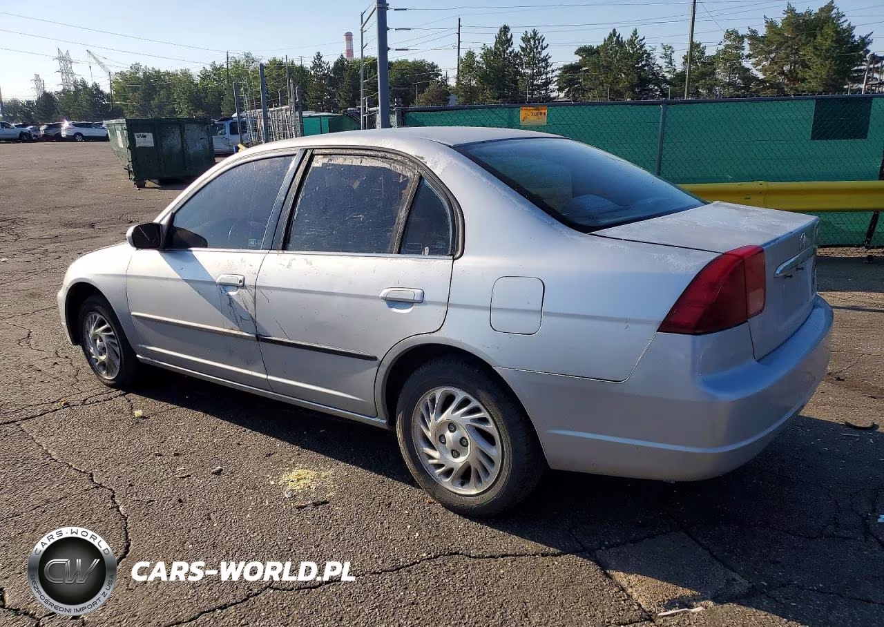 2002 Honda Civic Ex VIN:2HGES26742H582474 - 2