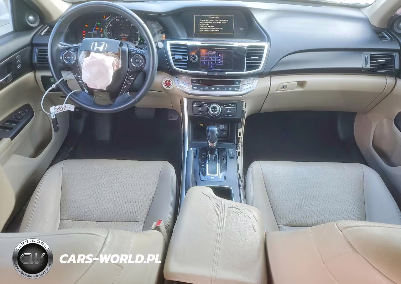 2015 Honda Accord Touring Hybrid VIN:1HGCR6F79FA013974 - 8
