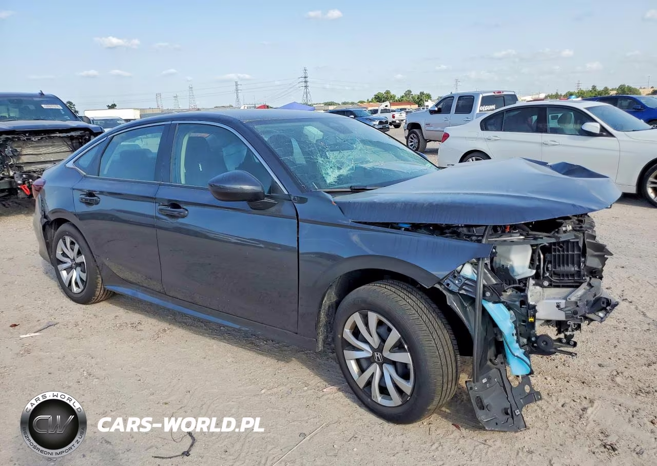 2025 Honda Civic Lx VIN:2HGFE2F24SH603422 - 4
