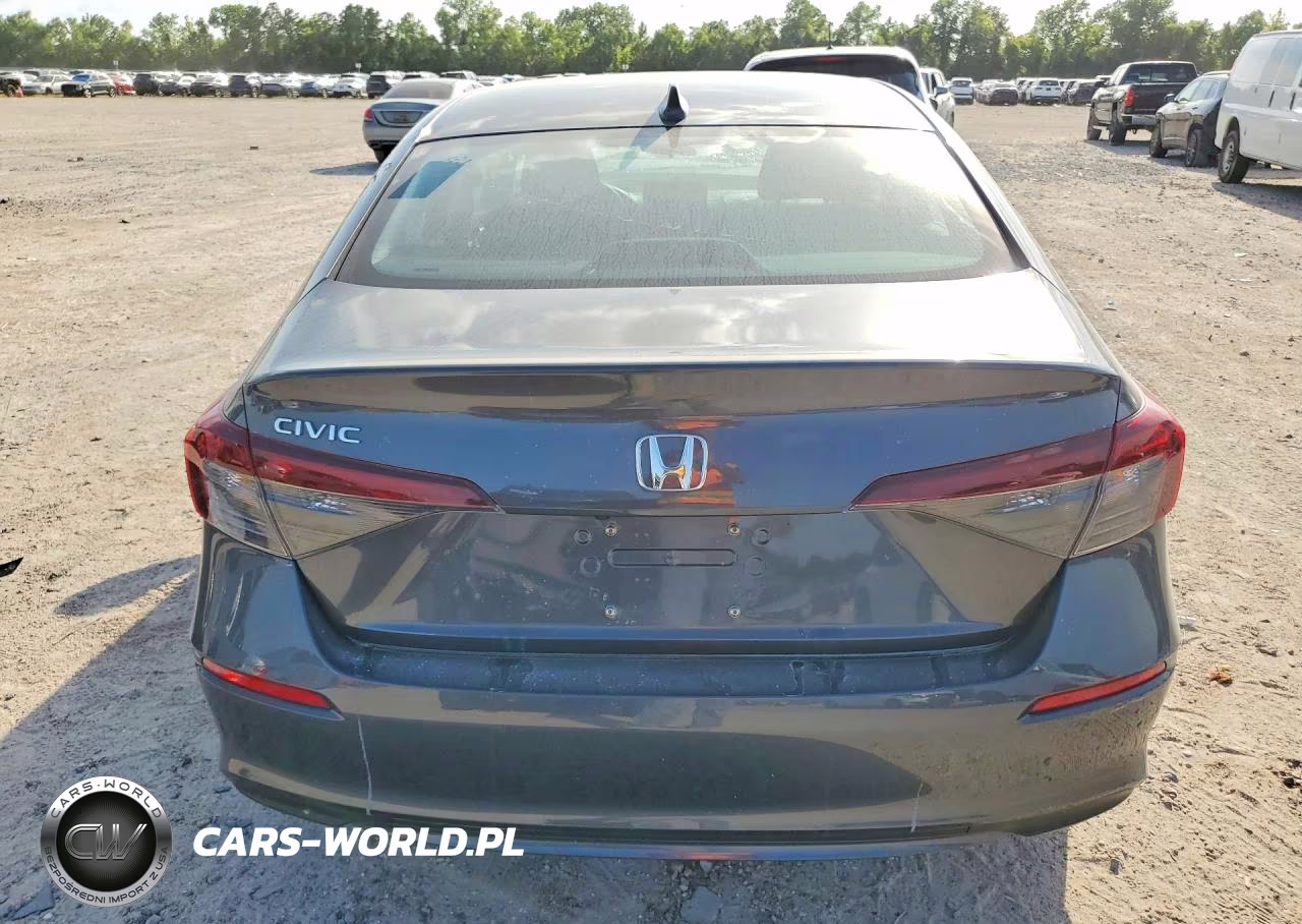2025 Honda Civic Lx VIN:2HGFE2F24SH603422 - 6