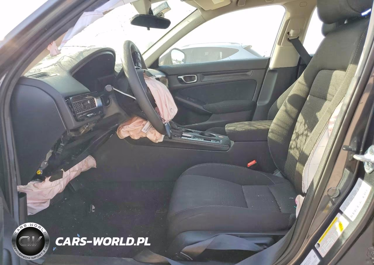 2025 Honda Civic Lx VIN:2HGFE2F24SH603422 - 7