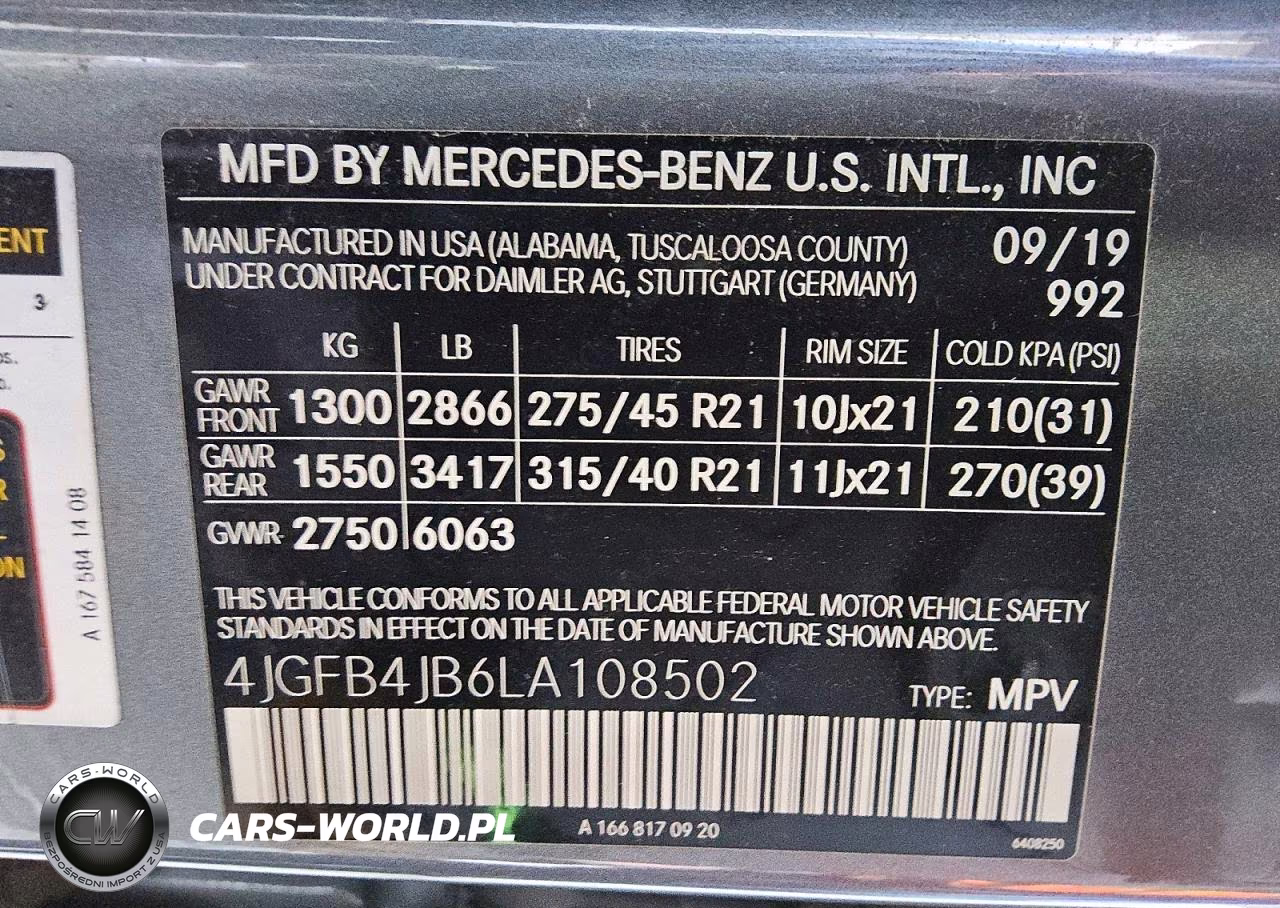 2020 Mercedes-Benz Gle 350 VIN:4JGFB4JB6LA108502 - 13