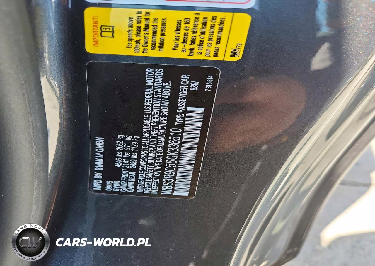 2016 BMW M4 VIN:WBS3R9C55GK336510 - 13