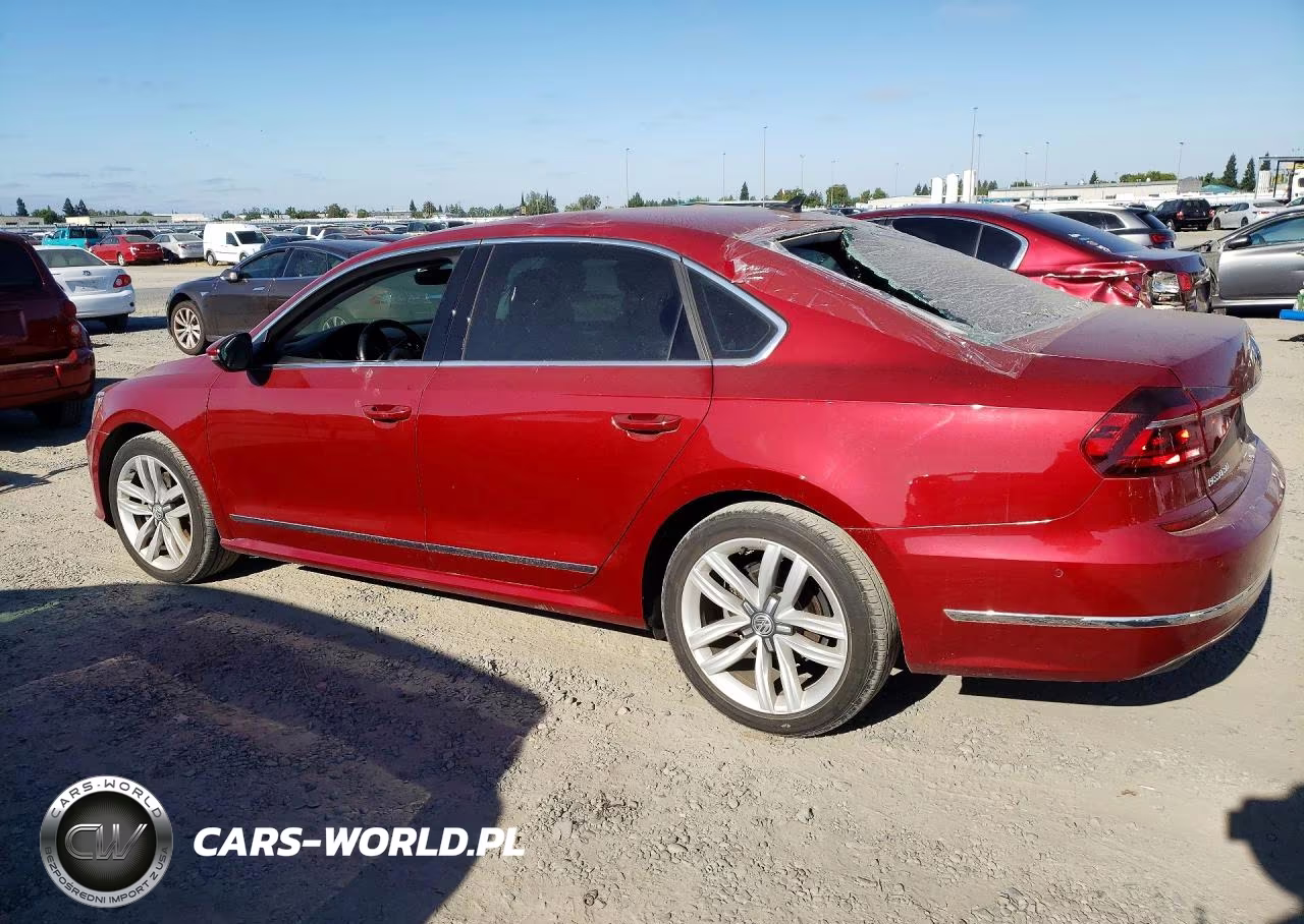 2017 Volkswagen Passat Sel Premium VIN:1VWCT7A36HC064265 - 2