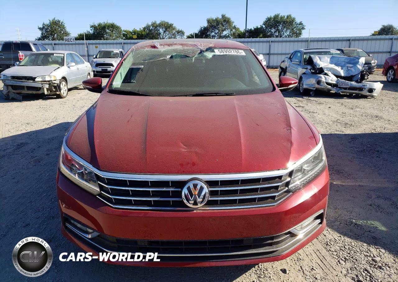 2017 Volkswagen Passat Sel Premium VIN:1VWCT7A36HC064265 - 5