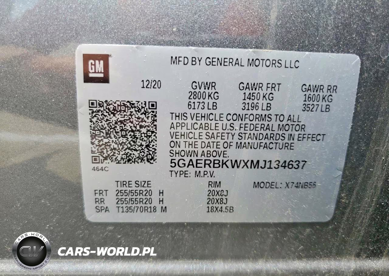 2021 Buick Enclave Essence VIN:5GAERBKWXMJ134637 - 13