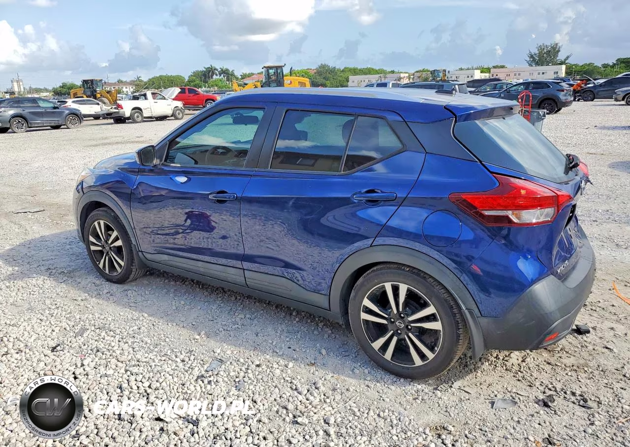 2019 Nissan Kicks Sv VIN:3N1CP5CU6KL519504 - 2