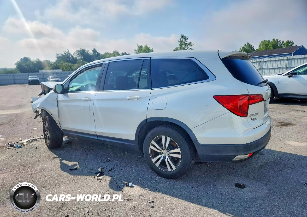 2016 Honda Pilot Exl VIN:5FNYF5H81GB044917 - 2
