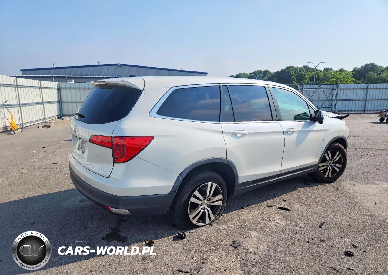 2016 Honda Pilot Exl VIN:5FNYF5H81GB044917 - 3