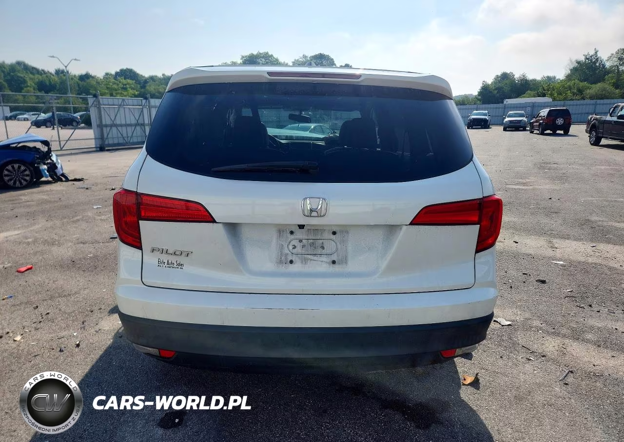 2016 Honda Pilot Exl VIN:5FNYF5H81GB044917 - 6