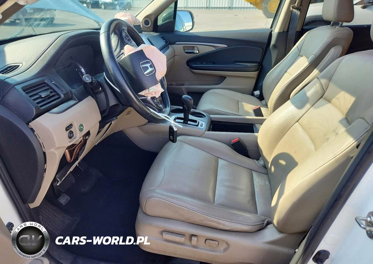 2016 Honda Pilot Exl VIN:5FNYF5H81GB044917 - 7