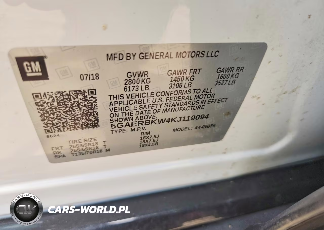 2019 Buick Enclave Essence VIN:5GAERBKW4KJ119094 - 13