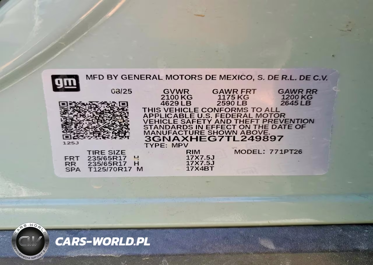 2026 Chevrolet Equinox Lt VIN:3GNAXHEG7TL249897 - 13