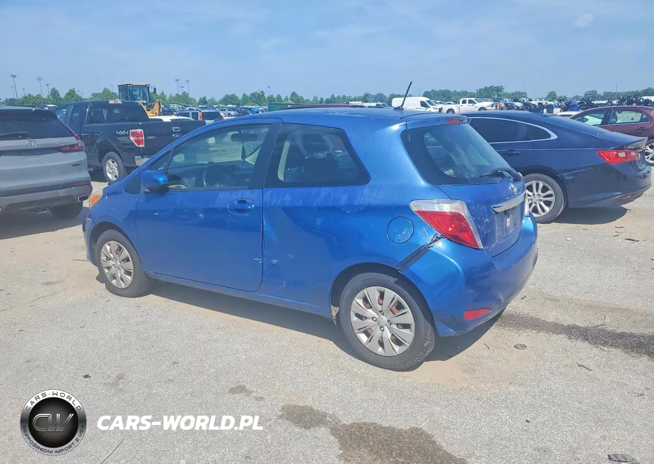 2014 Toyota Yaris 3-Door Le VIN:JTDJTUD30ED589459 - 2