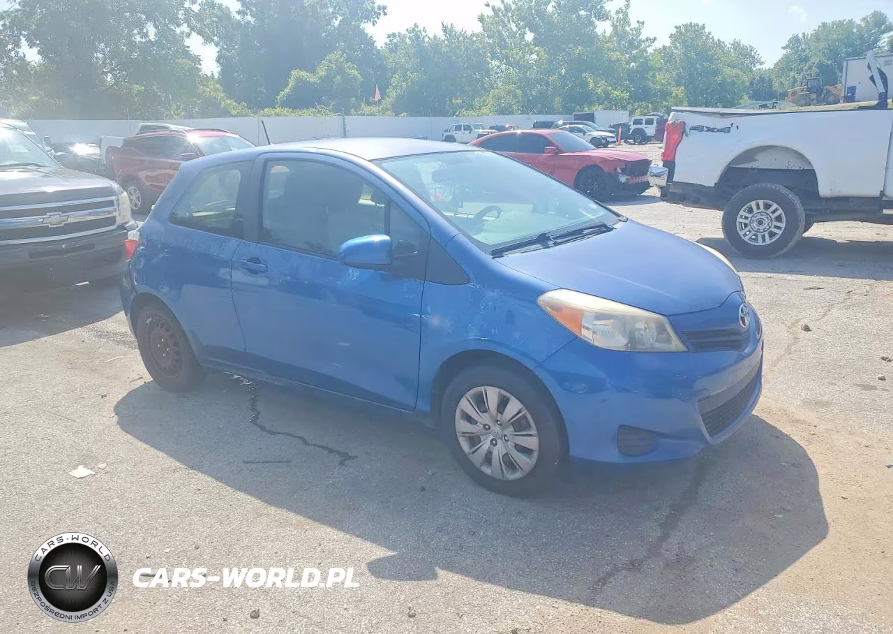 2014 Toyota Yaris 3-Door Le VIN:JTDJTUD30ED589459 - 4
