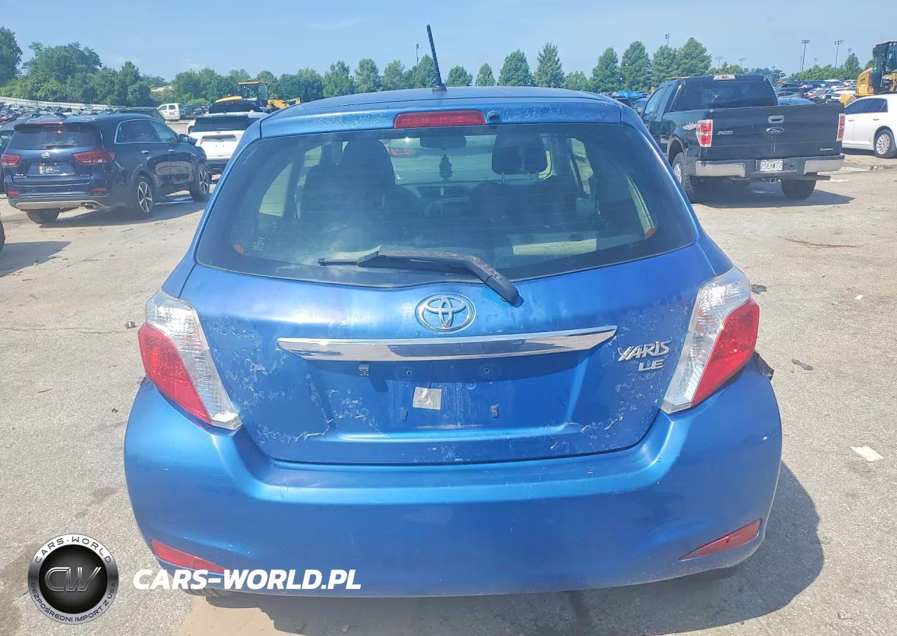 2014 Toyota Yaris 3-Door Le VIN:JTDJTUD30ED589459 - 6