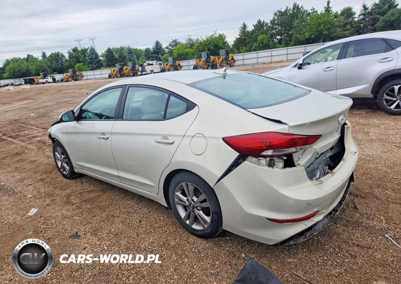 2017 Hyundai Elantra Se VIN:KMHD84LF3HU177739 - 2