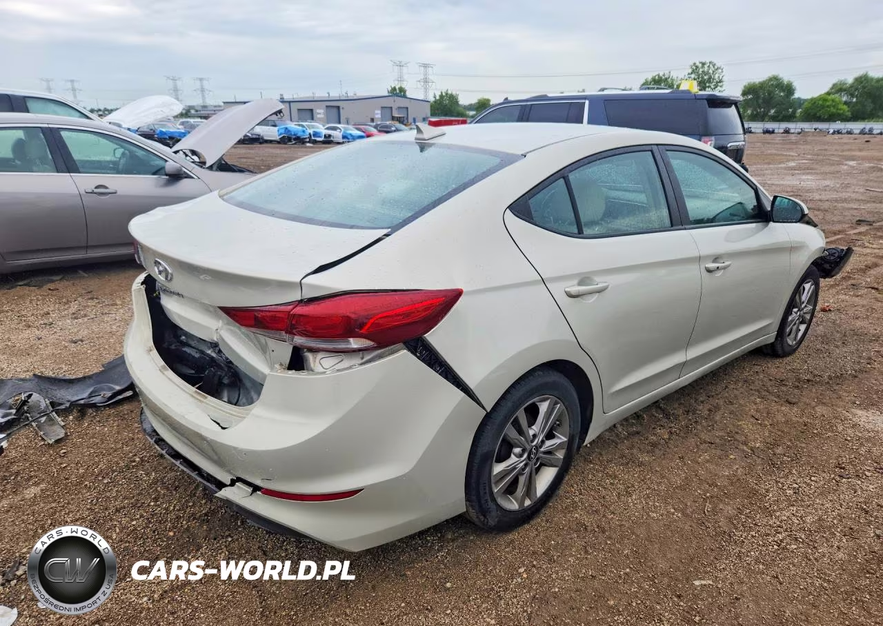 2017 Hyundai Elantra Se VIN:KMHD84LF3HU177739 - 3