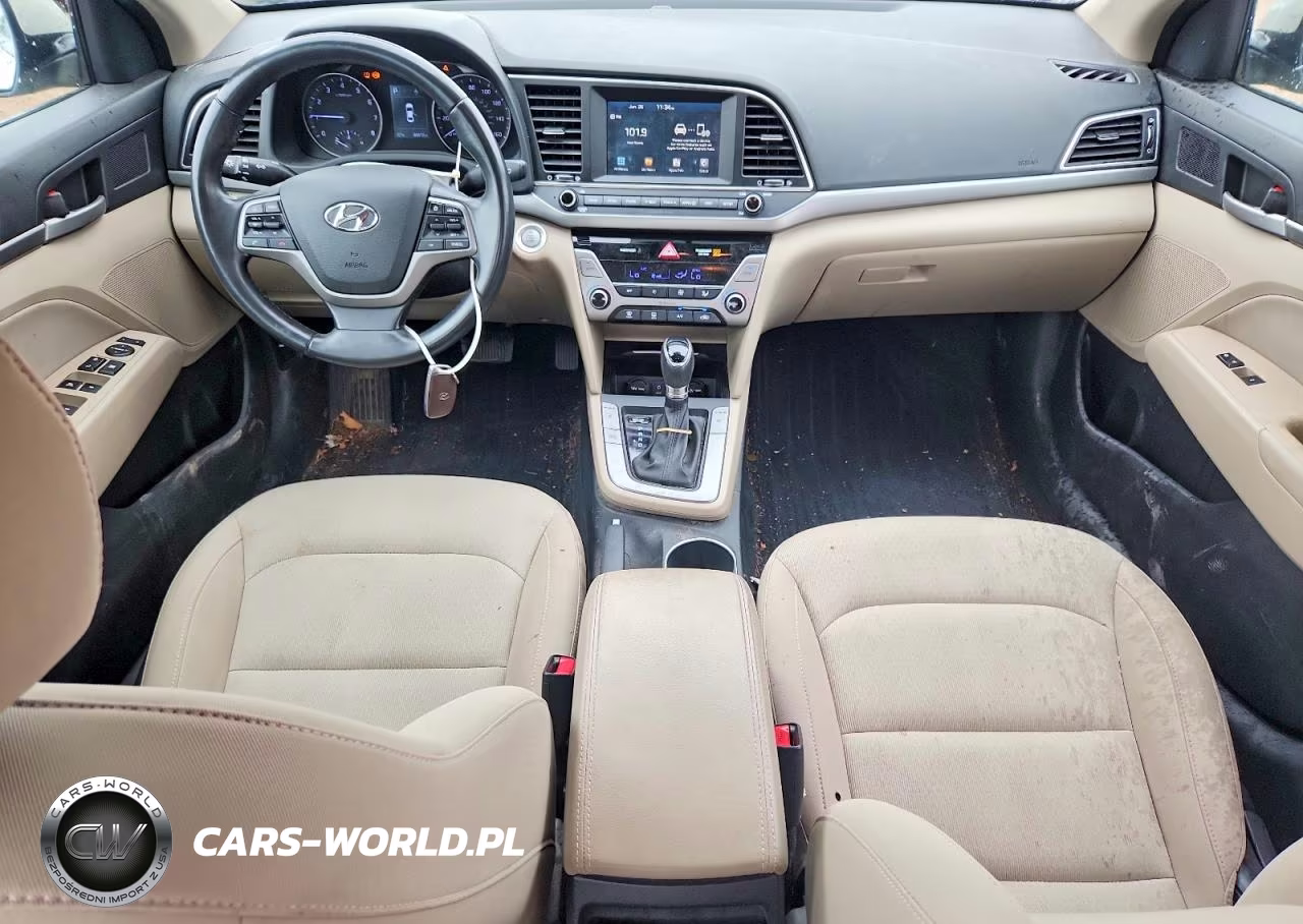 2017 Hyundai Elantra Se VIN:KMHD84LF3HU177739 - 8