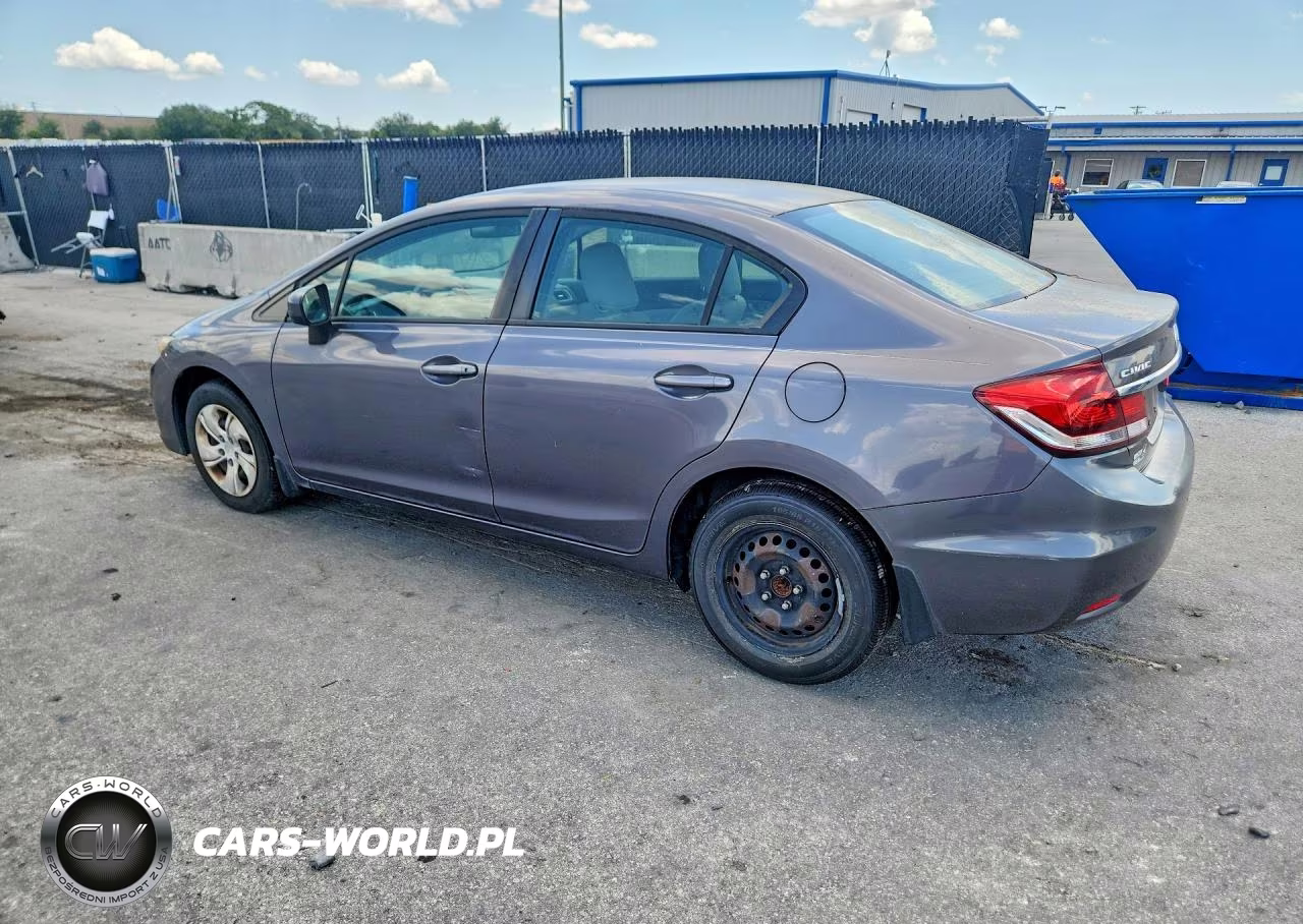 2014 Honda Civic Lx VIN:19XFB2F50EE043898 - 2