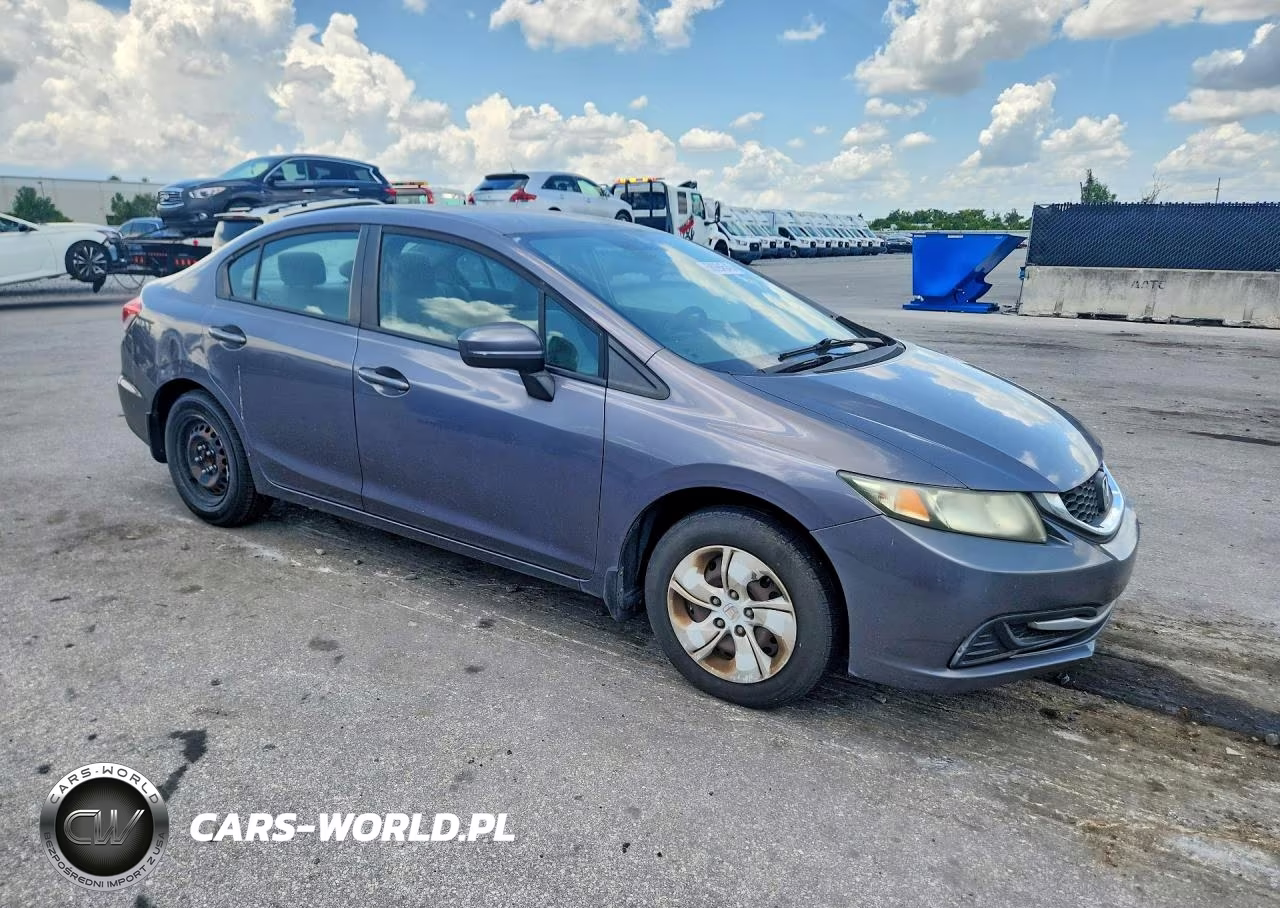 2014 Honda Civic Lx VIN:19XFB2F50EE043898 - 4