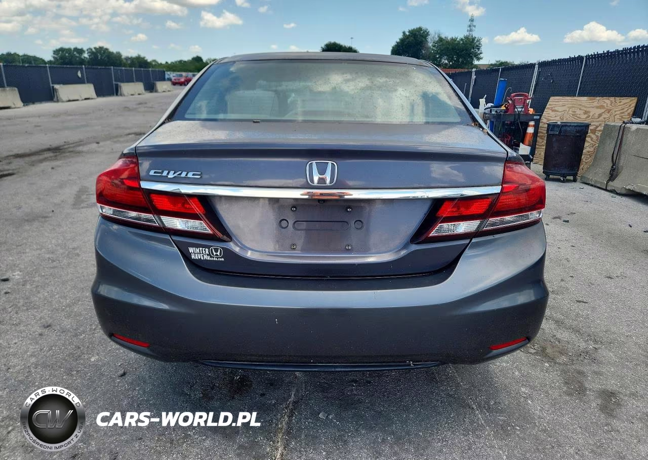 2014 Honda Civic Lx VIN:19XFB2F50EE043898 - 6