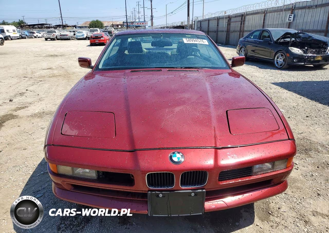 1991 BMW 850 I Automatic VIN:WBAEG2310MCB72020 - 5