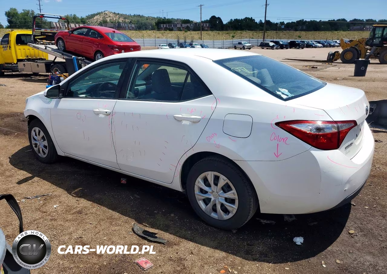 2016 Toyota Corolla L VIN:2T1BURHE8GC607121 - 2