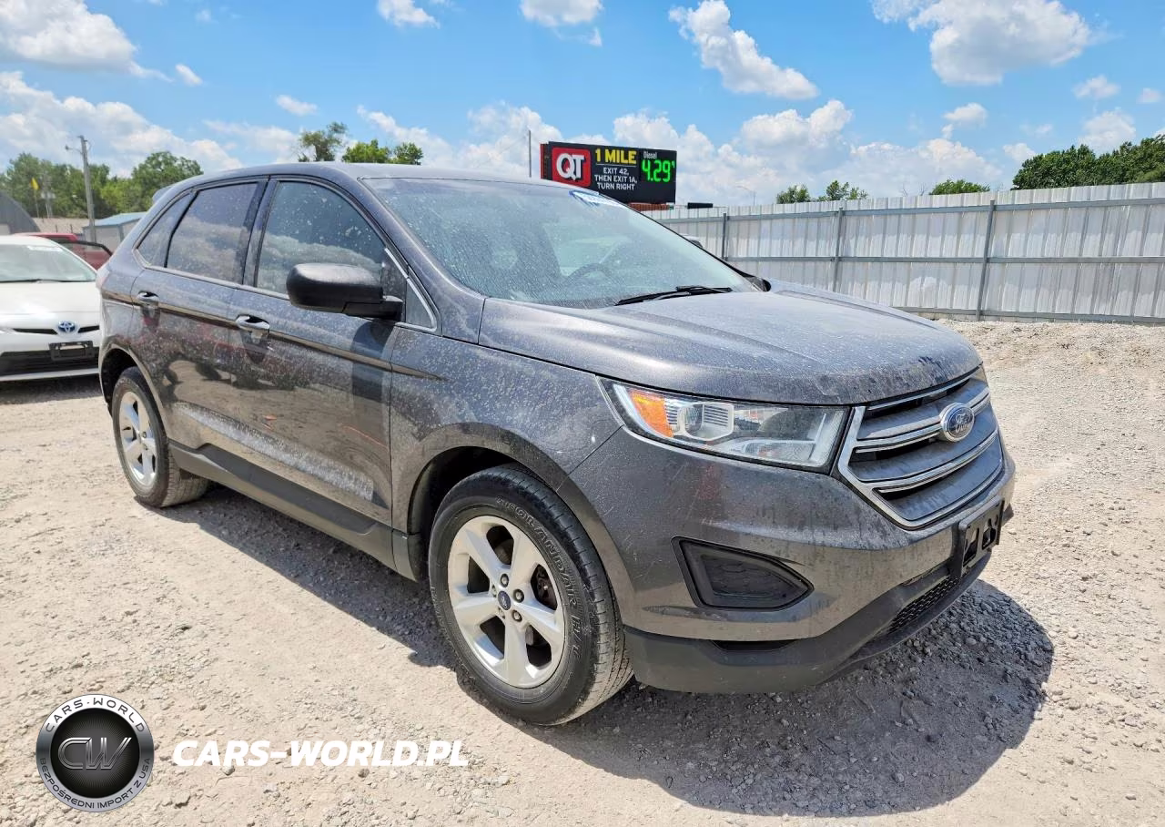 2015 Ford Edge Se VIN:2FMTK3G93FBB45260 - 4