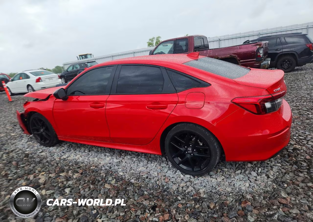 2023 Honda Civic Sport VIN:2HGFE2F57PH567047 - 2