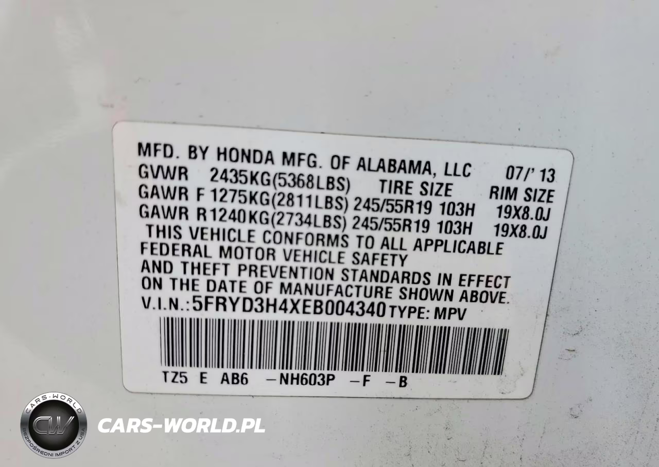 2014 Acura Mdx Technology VIN:5FRYD3H4XEB004340 - 12