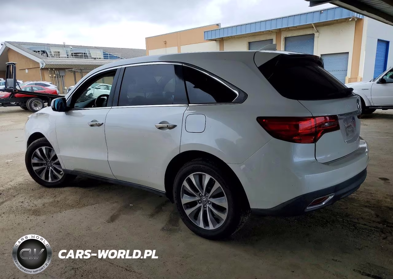 2014 Acura Mdx Technology VIN:5FRYD3H4XEB004340 - 2