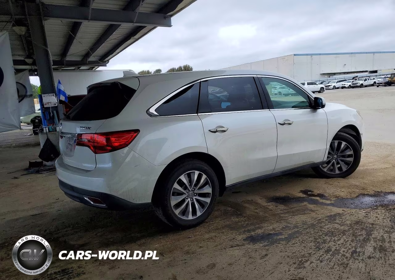 2014 Acura Mdx Technology VIN:5FRYD3H4XEB004340 - 3