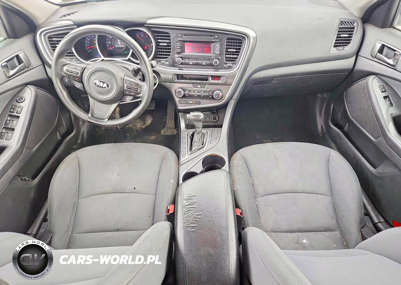 2015 Kia Optima Lx VIN:KNAGM4A75F5593529 - 8