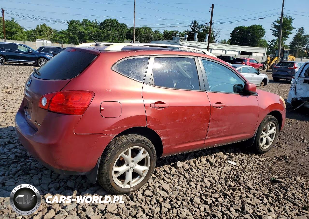 2008 Nissan Rogue Sl VIN:JN8AS58V08W139988 - 3