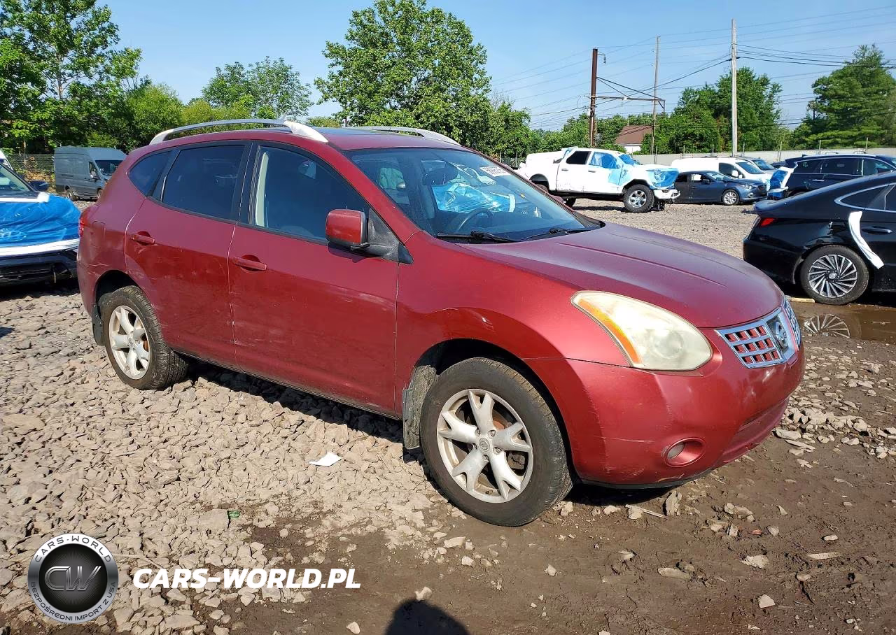 2008 Nissan Rogue Sl VIN:JN8AS58V08W139988 - 4