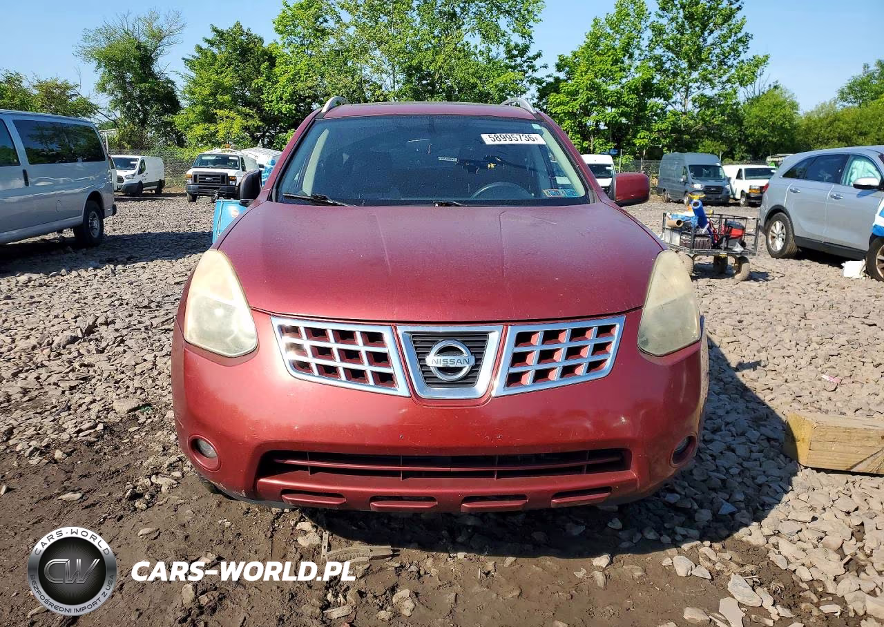 2008 Nissan Rogue Sl VIN:JN8AS58V08W139988 - 5