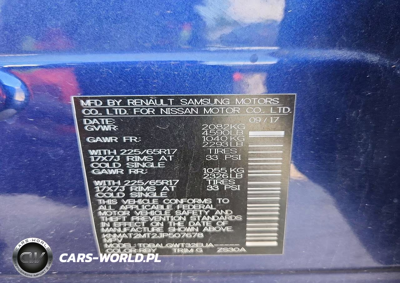 2018 Nissan Rogue Sv VIN:KNMAT2MT2JP507678 - 12