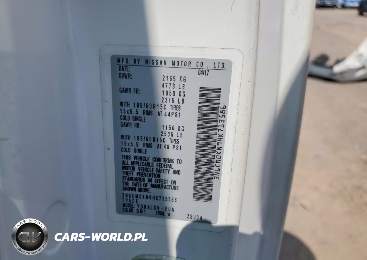 2017 Nissan Nv200 Delivery Van VIN:3N6CM0KN9HK713586 - 13