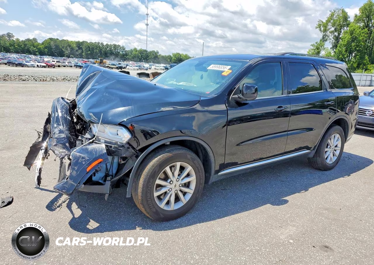 2021 Dodge Durango Sxt VIN:1C4RDJAG9MC757240 - 1