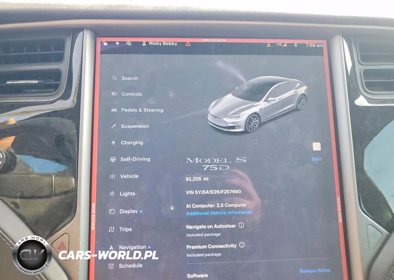 2018 Tesla Model S VIN:5YJSA1E26JF257690 - 9