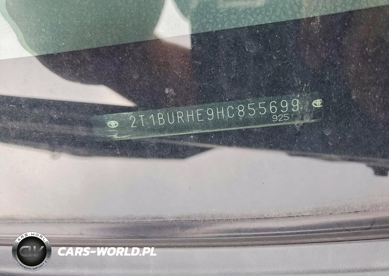 2017 Toyota Corolla Le VIN:2T1BURHE9HC855699 - 12