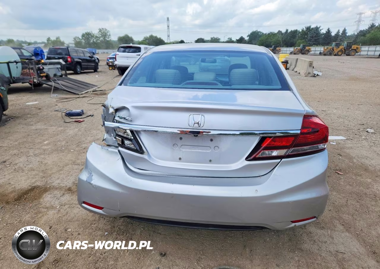 2013 Honda Civic Lx VIN:19XFB2F53DE078546 - 6