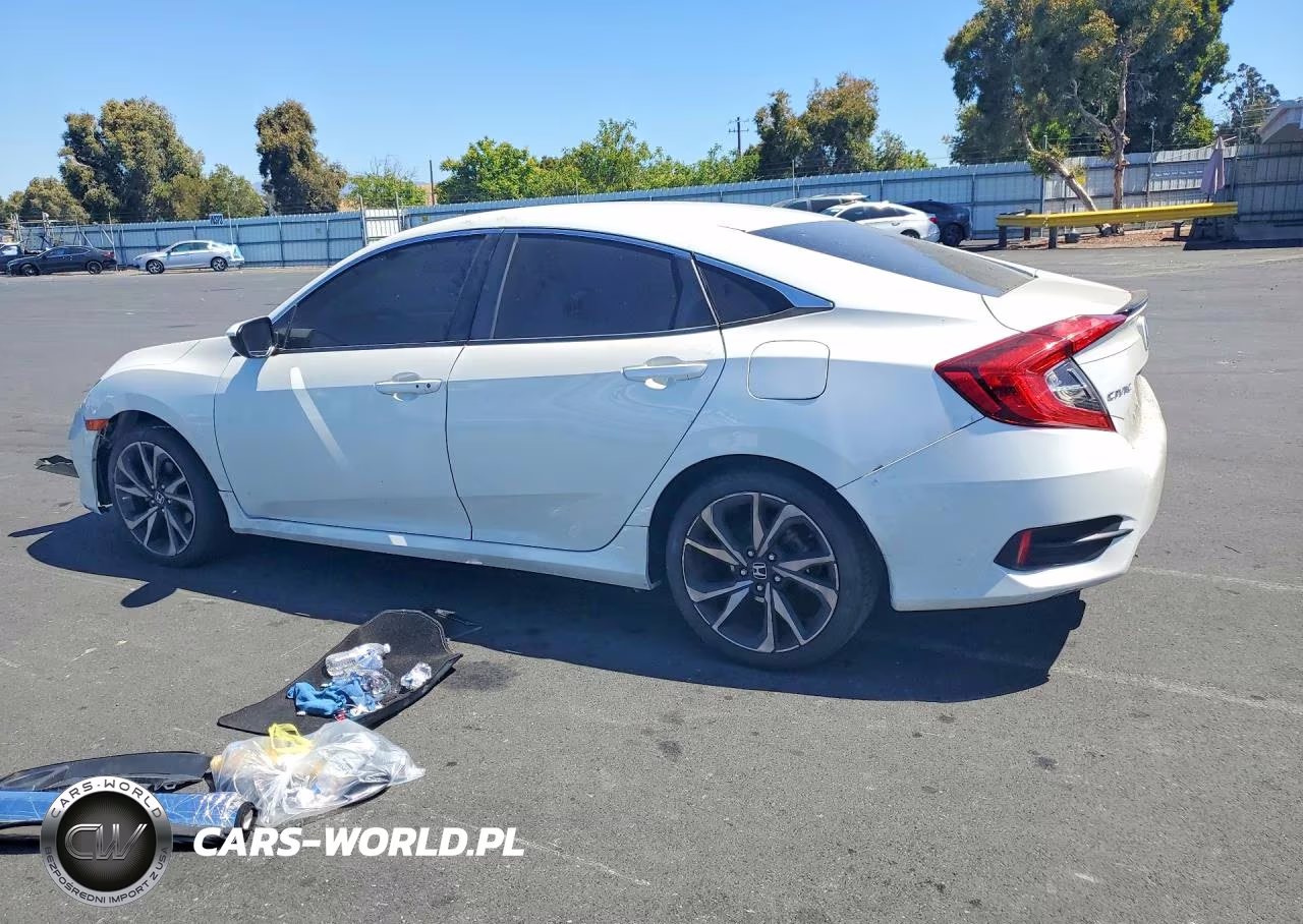 2019 Honda Civic Sport VIN:2HGFC2F88KH536835 - 2