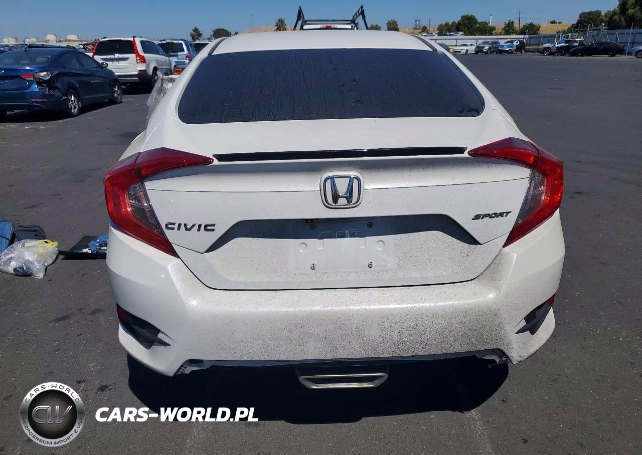 2019 Honda Civic Sport VIN:2HGFC2F88KH536835 - 6