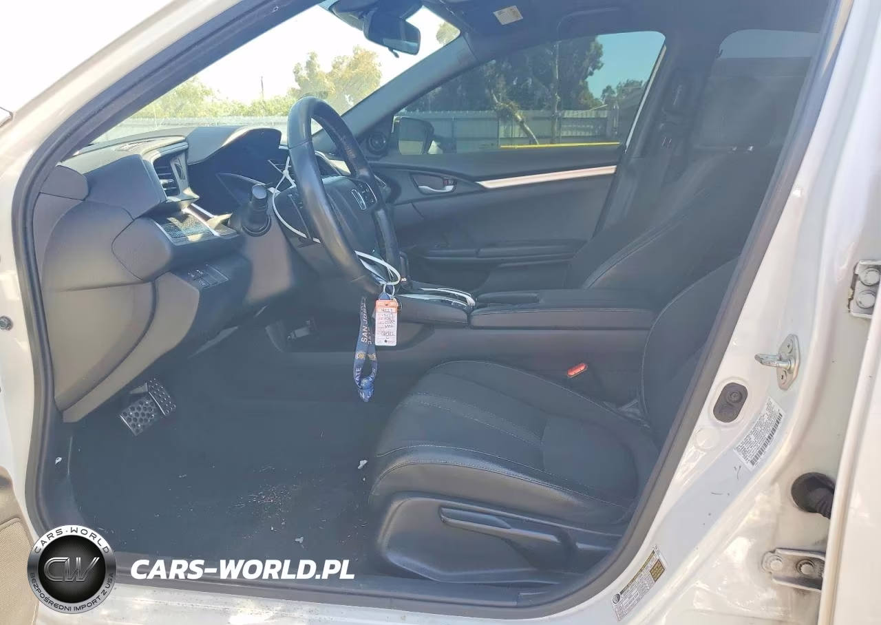 2019 Honda Civic Sport VIN:2HGFC2F88KH536835 - 7