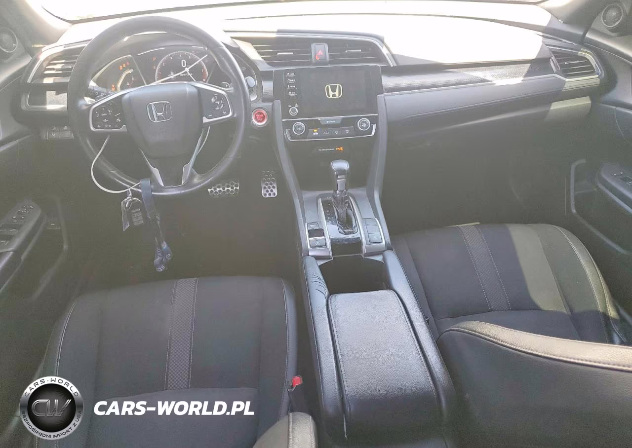 2019 Honda Civic Sport VIN:2HGFC2F88KH536835 - 8
