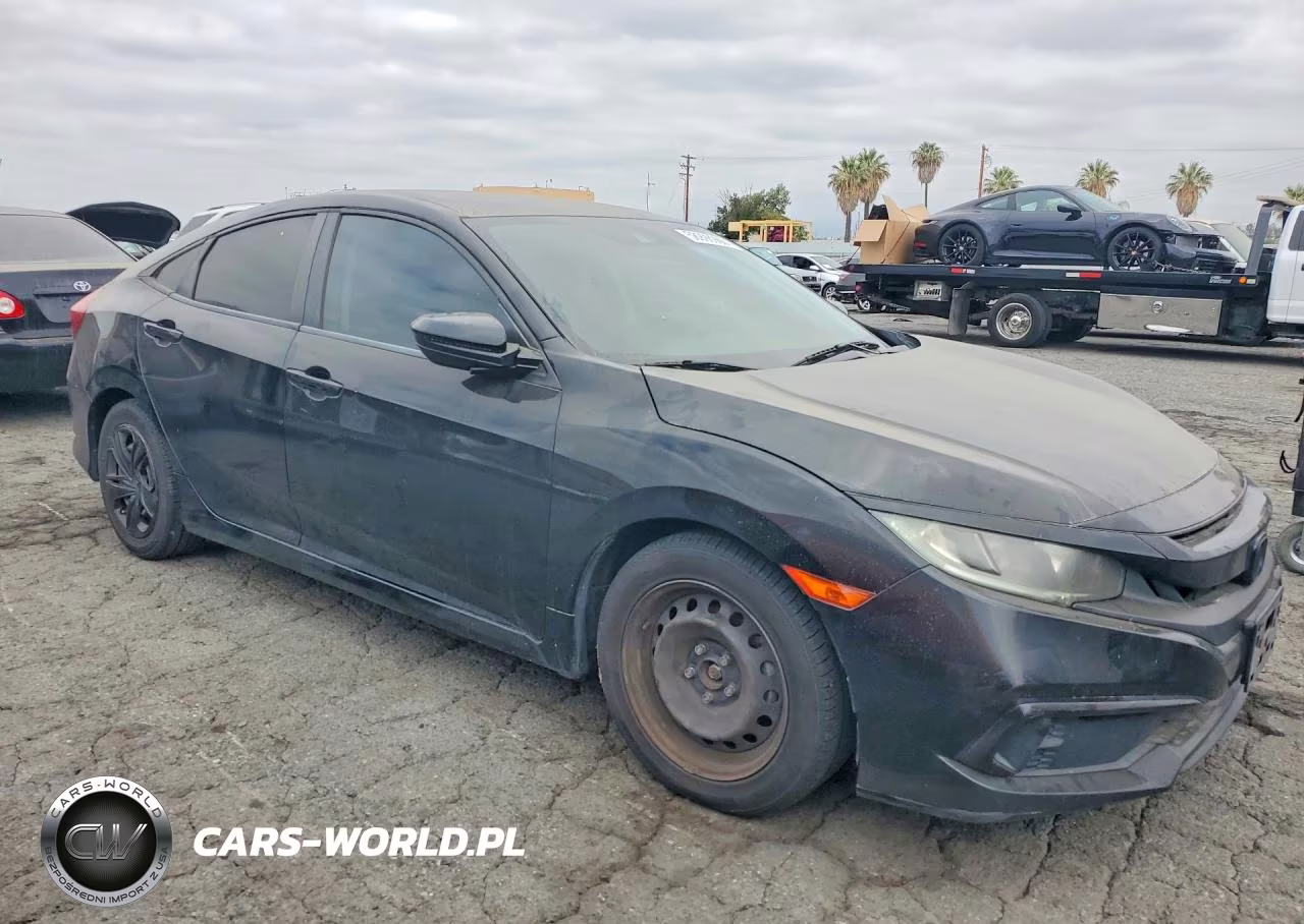 2020 Honda Civic Lx VIN:19XFC2F62LE205825 - 4