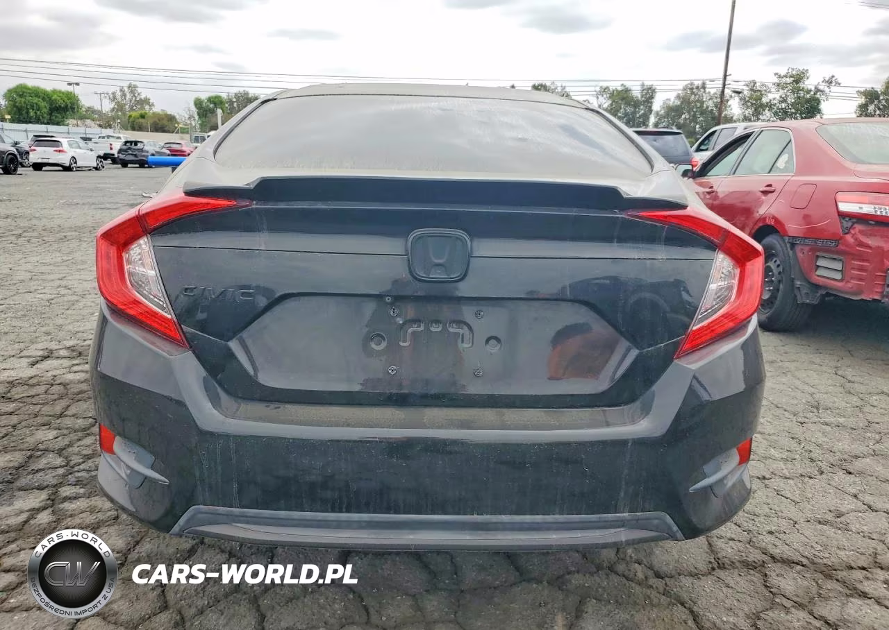 2020 Honda Civic Lx VIN:19XFC2F62LE205825 - 6