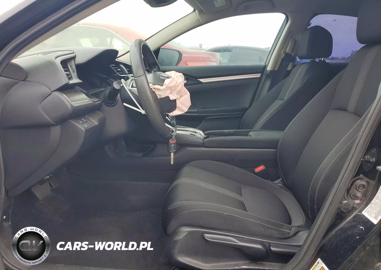 2020 Honda Civic Lx VIN:19XFC2F62LE205825 - 7